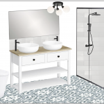 Project Vintage meets Contemporary Bathroom p2