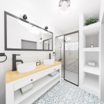 Project Vintage meets Contemporary Bathroom p5